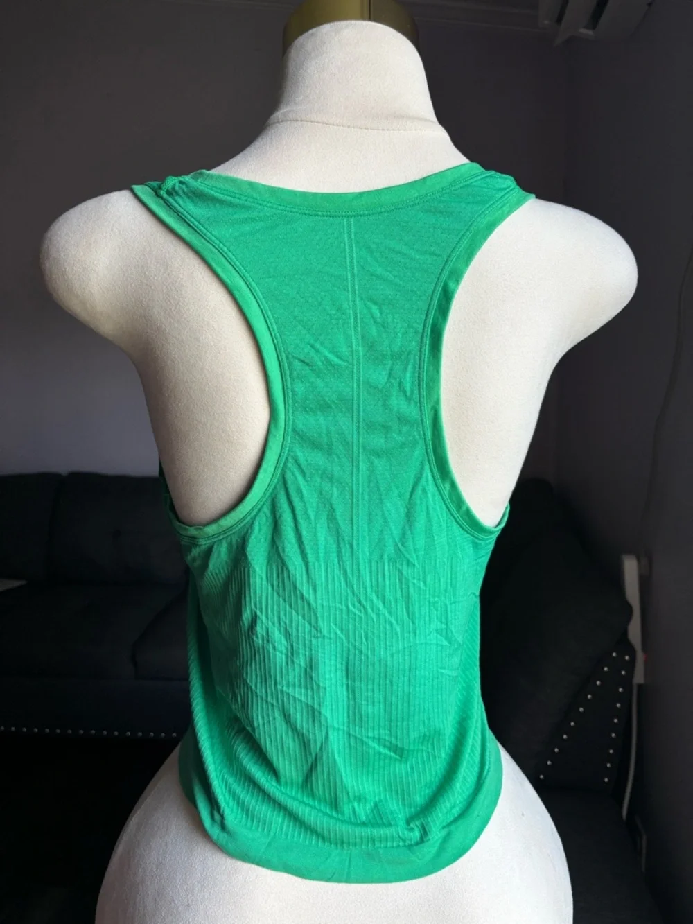 all in motion Green Scoop Neck Athletic Tank Top - Picture 3 of 4